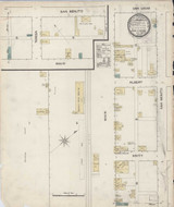 San Lucas California 1888 - Fire Insurance Index - Old Map Reprint