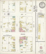 Santa Maria California 1890 - Fire Insurance Index - Old Map Reprint