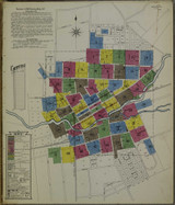 Santa Rosa California 1908 - Fire Insurance Index - Old Map Reprint