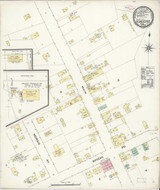 Sebastopol California 1891 - Fire Insurance Index - Old Map Reprint