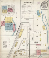 Suisun California 1893 - Fire Insurance Index - Old Map Reprint Suisun California 1893 - Fire Insurance Index - Old Map Reprint