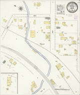 Sunol California 1908 - Fire Insurance Index - Old Map Reprint