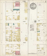 Tehachapi California 1894 - Fire Insurance Index - Old Map Reprint Tehachapi California 1894 - Fire Insurance Index - Old Map Reprint