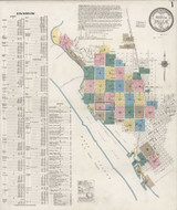 Vallejo California 1919 - Fire Insurance Index - Old Map Reprint Vallejo California 1919 - Fire Insurance Index - Old Map Reprint