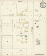 Valley Spring California 1890 - Fire Insurance Index - Old Map Reprint