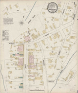 Weaverville California 1889 - Fire Insurance Index - Old Map Reprint