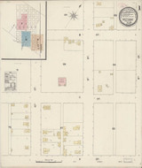 Williams California 1889 - Fire Insurance Index - Old Map Reprint