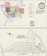 Willits California 1917 - Fire Insurance Index - Old Map Reprint Willits California 1917 - Fire Insurance Index - Old Map Reprint