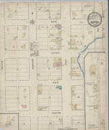 Adams Oregon 1893 - Fire Insurance Index - Old Map Reprint
