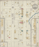 Adams Oregon 1900 - Fire Insurance Index - Old Map Reprint