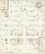 Athena Oregon 1893 - Fire Insurance Index - Old Map Reprint