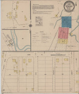 Aurora Oregon 1922 - Fire Insurance Index - Old Map Reprint