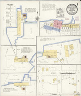 Bandon Oregon 1907 - Fire Insurance Index - Old Map Reprint