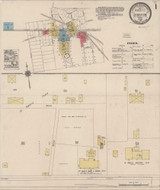 Beaverton Oregon 1921 - Fire Insurance Index - Old Map Reprint