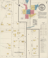 Canby Oregon 1922 - Fire Insurance Index - Old Map Reprint