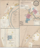 Clatskanie Oregon 1943 - Fire Insurance Index - Old Map Reprint