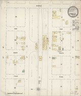Cornelius Oregon 1888 - Fire Insurance Index - Old Map Reprint