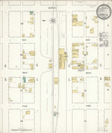 Cornelius Oregon 1892 - Fire Insurance Index - Old Map Reprint