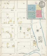 Dayton Oregon 1893 - Fire Insurance Index - Old Map Reprint