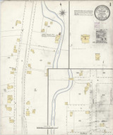 Drain Oregon 1907 - Fire Insurance Index - Old Map Reprint Drain Oregon 1907 - Fire Insurance Index - Old Map Reprint