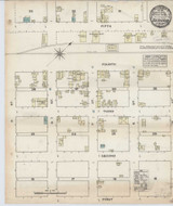 Gervais Oregon 1884 - Fire Insurance Index - Old Map Reprint