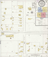 Harrisburg Oregon 1908 - Fire Insurance Index - Old Map Reprint