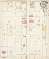 Hermiston Oregon 1910 - Fire Insurance Index - Old Map Reprint