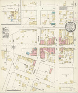 Jacksonville Oregon 1892 - Fire Insurance Index - Old Map Reprint