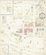 Jacksonville Oregon 1898 - Fire Insurance Index - Old Map Reprint
