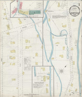 Klamath Falls Oregon 1898 - Fire Insurance Index - Old Map Reprint
