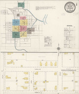 Lebanon Oregon 1913 - Fire Insurance Index - Old Map Reprint