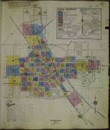 Medford Oregon 1950 - Fire Insurance Index - Old Map Reprint