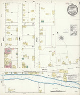 Silverton Oregon 1890 - Fire Insurance Index - Old Map Reprint