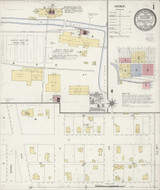 Springfield Oregon 1907 - Fire Insurance Index - Old Map Reprint Springfield Oregon 1907 - Fire Insurance Index - Old Map Reprint