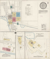 Springfield Oregon 1912 - Fire Insurance Index - Old Map Reprint Springfield Oregon 1912 - Fire Insurance Index - Old Map Reprint