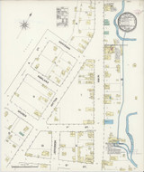 Summerville Oregon 1890 - Fire Insurance Index - Old Map Reprint