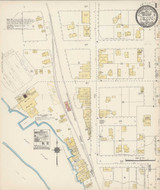 Toledo Oregon 1912 - Fire Insurance Index - Old Map Reprint