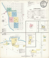Blaine Washington 1892 - Fire Insurance Index - Old Map Reprint Blaine Washington 1892 - Fire Insurance Index - Old Map Reprint