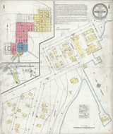 Charleston Washington 1925 - Fire Insurance Index - Old Map Reprint Charleston Washington 1925 - Fire Insurance Index - Old Map Reprint