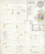 Cheney Washington 1905 - Fire Insurance Index - Old Map Reprint Cheney Washington 1905 - Fire Insurance Index - Old Map Reprint