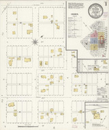 Cheney Washington 1908 - Fire Insurance Index - Old Map Reprint Cheney Washington 1908 - Fire Insurance Index - Old Map Reprint
