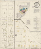 Cheney Washington 1916 - Fire Insurance Index - Old Map Reprint Cheney Washington 1916 - Fire Insurance Index - Old Map Reprint