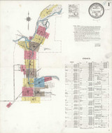 Colfax Washington 1922 - Fire Insurance Index - Old Map Reprint Colfax Washington 1922 - Fire Insurance Index - Old Map Reprint
