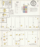 Colville Washington 1908 - Fire Insurance Index - Old Map Reprint Colville Washington 1908 - Fire Insurance Index - Old Map Reprint