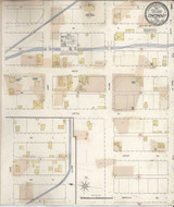 Conconully Washington 1929 - Fire Insurance Index - Old Map Reprint Conconully Washington 1929 - Fire Insurance Index - Old Map Reprint