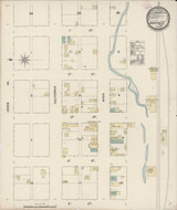 Garfield Washington 1889 - Fire Insurance Index - Old Map Reprint Garfield Washington 1889 - Fire Insurance Index - Old Map Reprint