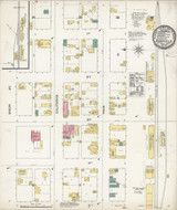 Garfield Washington 1896 - Fire Insurance Index - Old Map Reprint Garfield Washington 1896 - Fire Insurance Index - Old Map Reprint