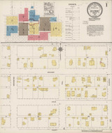Goldendale Washington 1922 - Fire Insurance Index - Old Map Reprint Goldendale Washington 1922 - Fire Insurance Index - Old Map Reprint