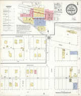 Kennewick Washington 1909 - Fire Insurance Index - Old Map Reprint Kennewick Washington 1909 - Fire Insurance Index - Old Map Reprint