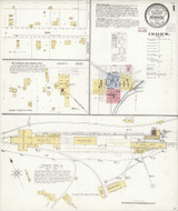 Monroe Washington 1905 - Fire Insurance Index - Old Map Reprint Monroe Washington 1905 - Fire Insurance Index - Old Map Reprint